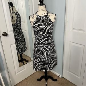 Trina Turk Aptos Cutaway Sleeveless Shift Dress 8